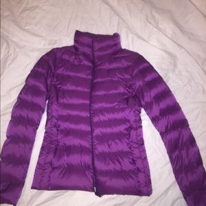 XS Purple UniQlo Ultra Light Down Puffer Jacket